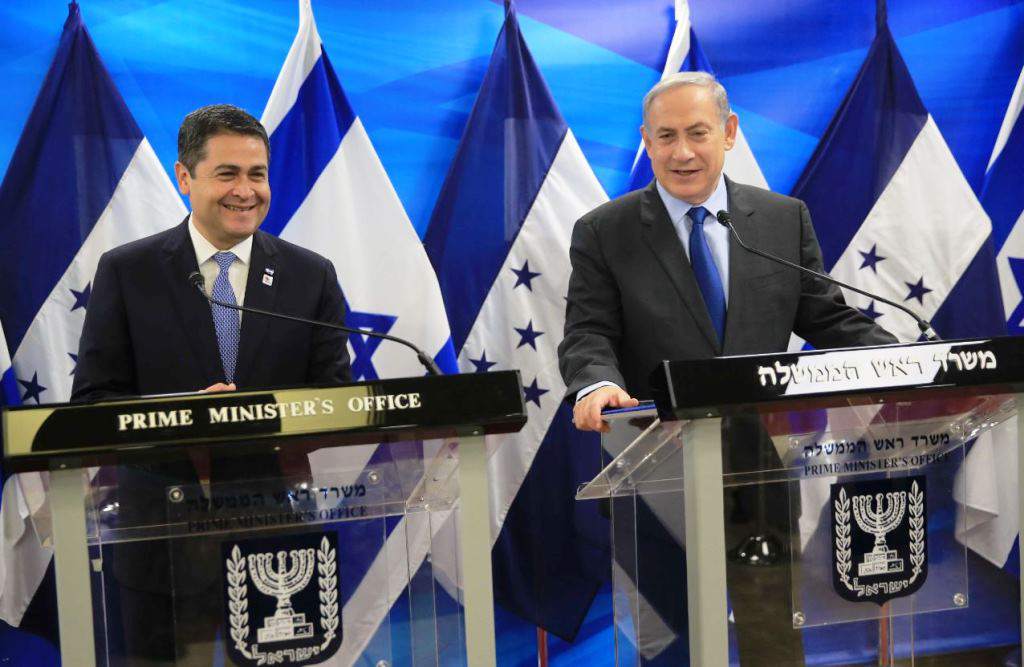 Hernández y Netanyahu firmaron acuerdos de cooperación