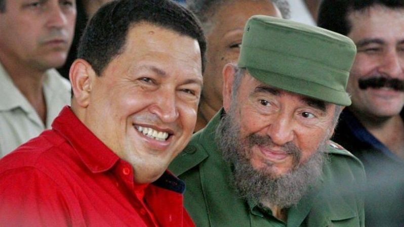 Fidel Castro describió a Hugo Chávez como el mejor amigo que el pueblo cubano haya tenido en toda su historia.