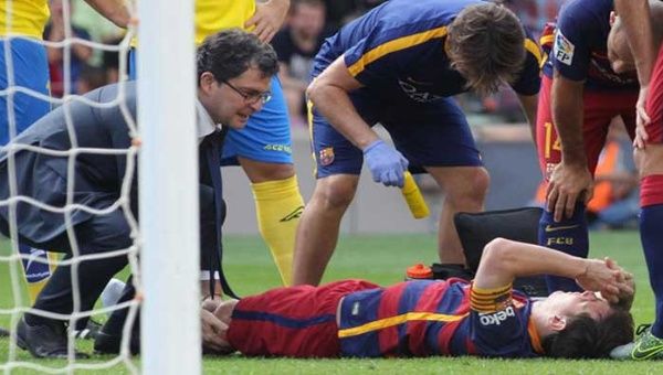 Messi sufrió la lesión el pasado mes de septiembre en un encuentro contra UD Las Palmas.