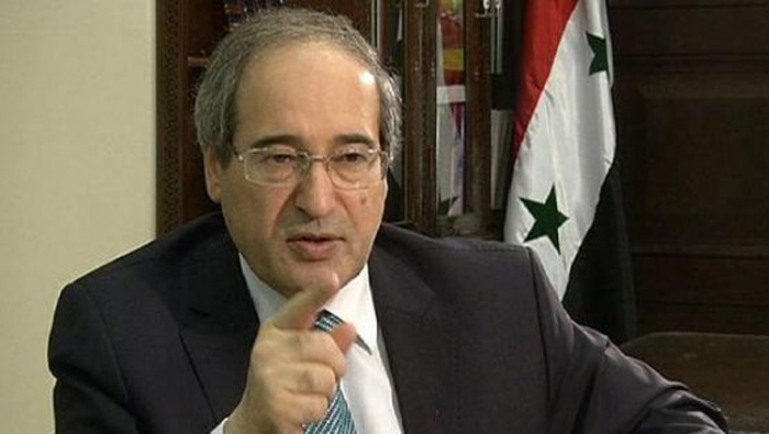 El viceministro de Relaciones Exteriores sirio, Faysal Mikad, desestimó que haya una conversación para implementar una transición política.