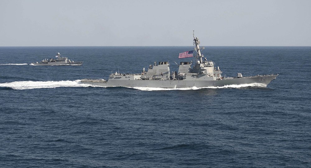 El gobierno de Estados Unidos ha sostenido que, a pesar de la disputa, continuará con sus operaciones en el mar de la China Meridional.