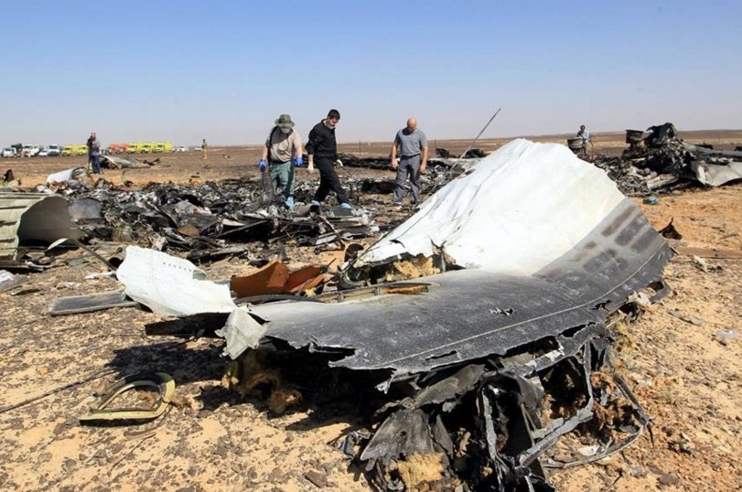 Los extremistas aseguran que causaron la caída del avión ruso en Egipto