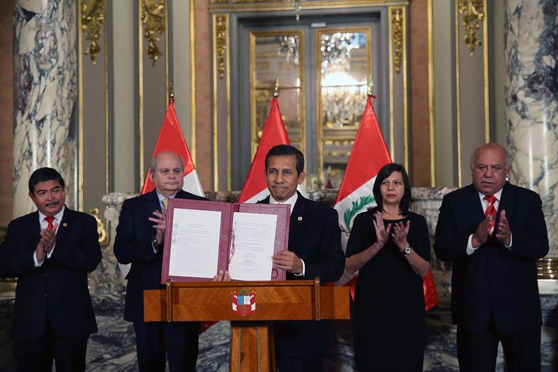 El pasado sábado, el presidente de Perú, Ollanta Humala firmó el decreto.