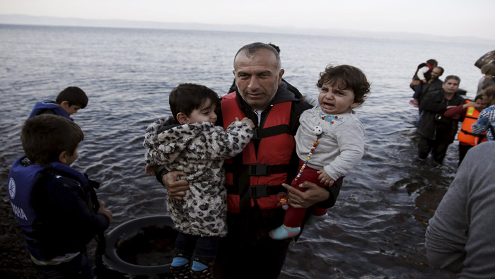 Más de 540 mil refugiados han llegado  a las islas griegas en lo que va de 2015.