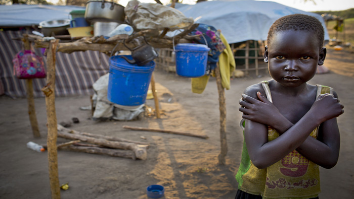 Los niños sudaneses también son víctimas de los conflictos armados internos.