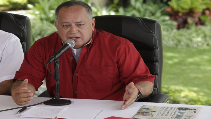 Diosdado Cabello acusó a la DEA de detener arbitrariamente a dos venezolanos supuestamente vinculados al narcotráfico.