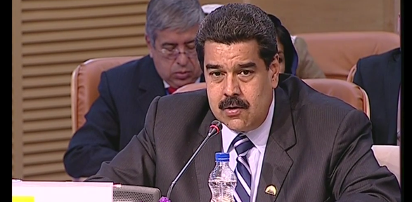 El mandatario venezolano saludó la Cumbre como instancia necesaria al igual que la OPEP para lograr la estabilidad del mercado energético.