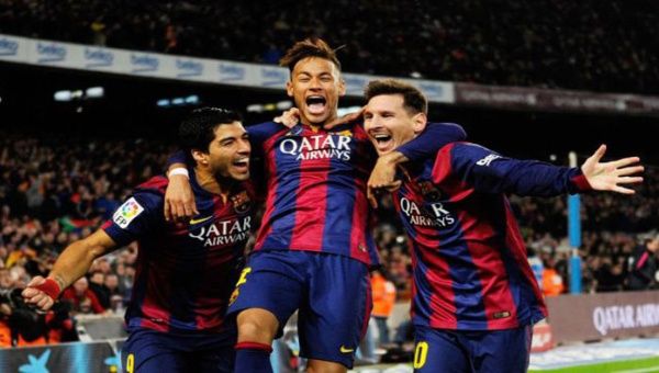 Suárez, Neimar y Messi son el tridente más temido del Mundo. 