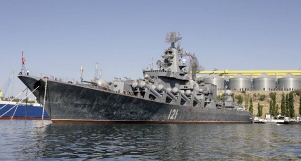 Rusia envía crucero a las costas de Latakia