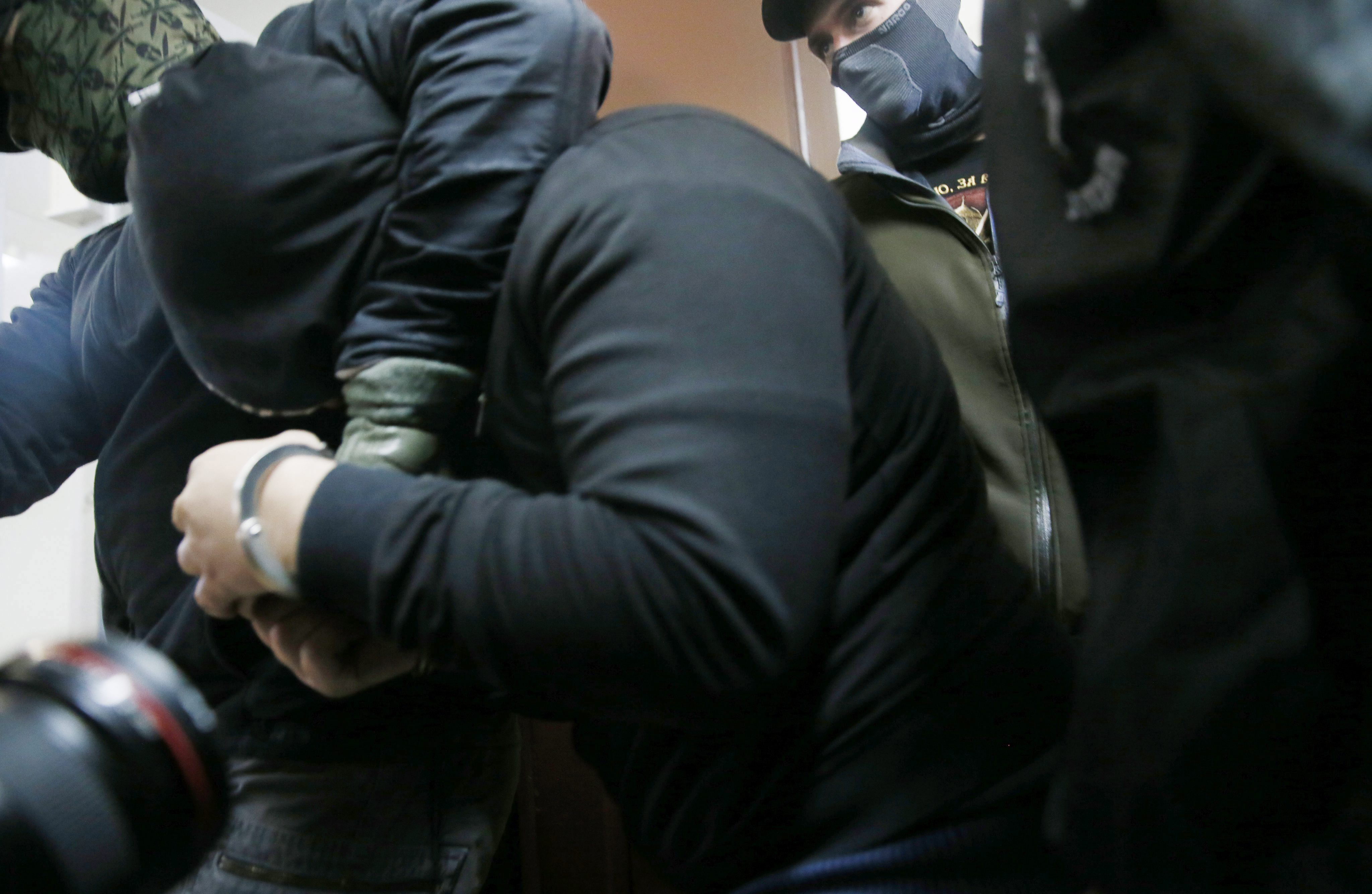 Los detenidos fueron capturados en Moscú.