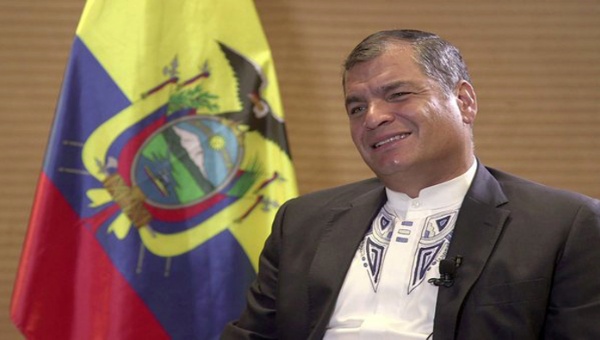 Rafael Correa ganó el balotaje del 26 de noviembre contra el candidato de la derecha.