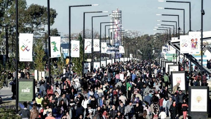 Una multitud asistió al último día de Tecnópolis 2015.