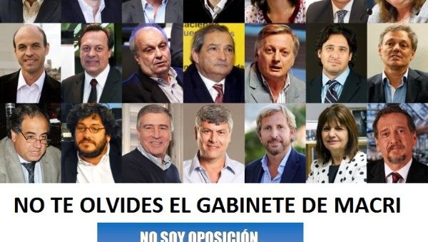 El gabinete de Macri, nuevo presidente de Argentina