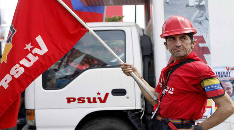 La clase trabajadora se movilizó con miras a defender este domingo sus reivindicaciones sociales y el apoyo brindado por el presidente obrero Nicolás Maduro.