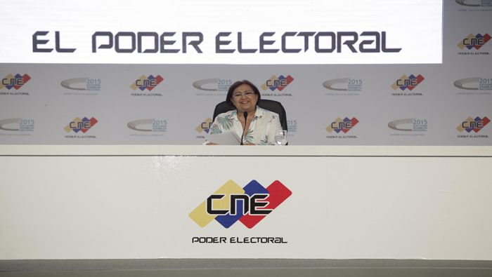 Tibisay Lucena, presidenta del CNE venezolano, indicó que se han aumentado el número de auditorías.