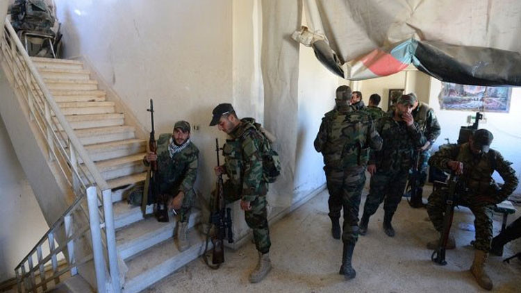 Los soldados se encontraban en la base de Deir ez Zor