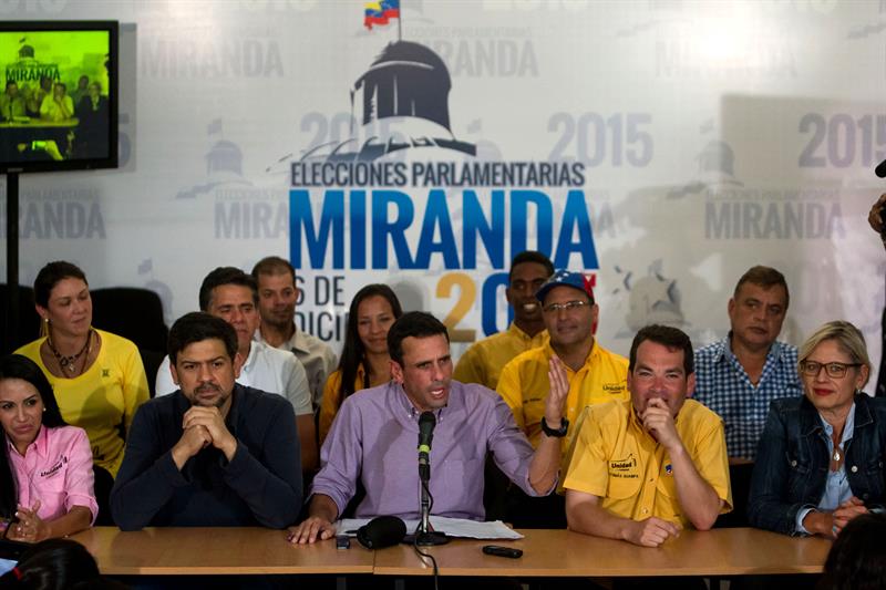 Henrique Capriles, gobernador opositor reconoció que en existen diferentes posiciones de cómo actuar ante la situación del país en la MUD.