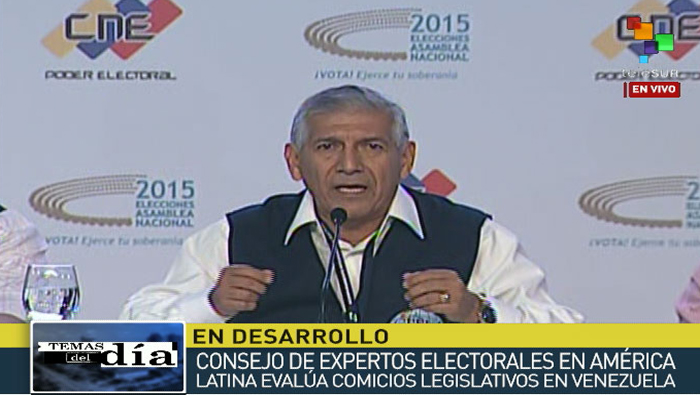 Expertos internacionales complacidos con transparencia del sistema electoral venezolano.