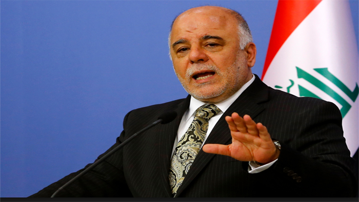 El primer ministro iraquí Haider al Abadi advierte que tomará acciones concretas contra Turquía por compra ilegal de su petróleo.