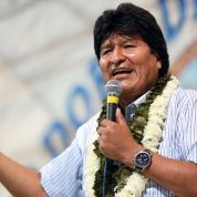 El presidente Evo Morales agradeció el apoyo incondicional del pueblo boliviano.