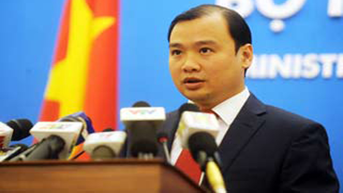 El portavoz de la cancillería vietnamita, Le Hai Binh llamó al compromiso de los países industrializados para cumplir con los acuerdos de París.