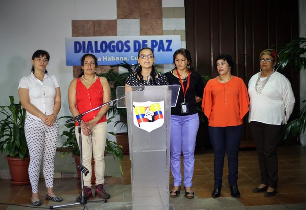 La delegación de las FARC-EP que se encuentra en la Habana, leyó este lunes el comunicado donde reafirma su voluntad política para poner fin al conflicto que lleva más de 50 años.