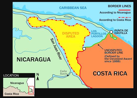 El jurado determinó que la soberanía sobre la Isla Portillo, también conocida como isla Calero, le pertenece a Costa Rica.