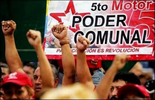 El Poder Comunal está basado en la Constitución de Venezuela.