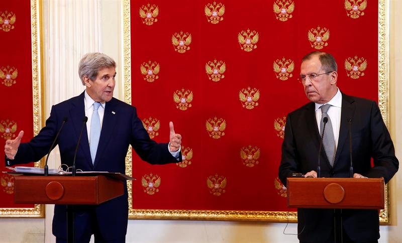 El secretario de Estado por EE.UU., John Kerry y el canciller ruso, Serguéi Lavrov buscarán ponerse de acuerdo ante la salida del conflicto sirio.