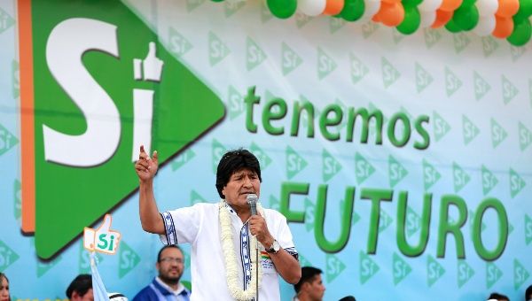 Morales reiteró que debido a la estabilidad social alcanzada aquí, no solo se avanzó económicamente, sino también en sectores como el de la salud.