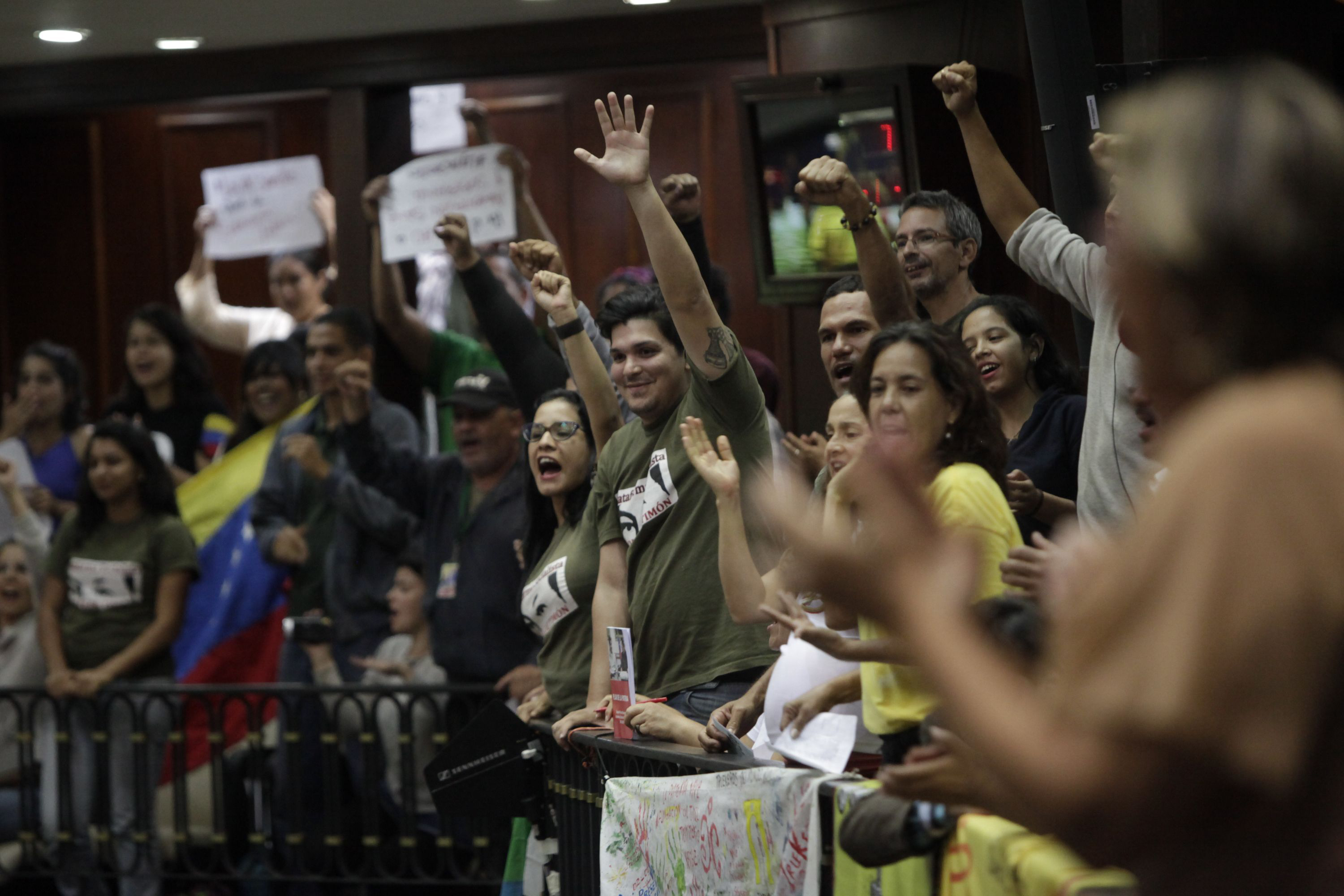 La Asamblea Nacional de Venezuela sesiona además etse miércoles para designar a los nuevos magistrados del Tribunal Supremo de Justicia del país.