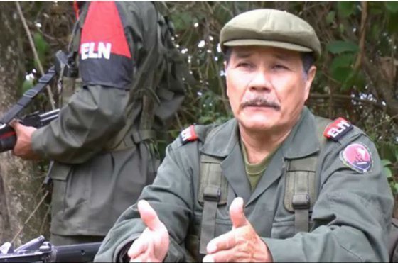 El comandante del Ejército de Liberación Nacional (ELN), Nicolás Rodríguez Bautista, alias ‘Gabino’.