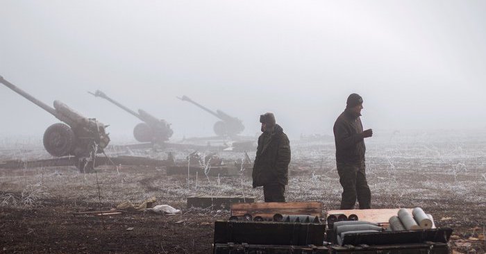 Los ataques en la zona de Donbass continúan.
