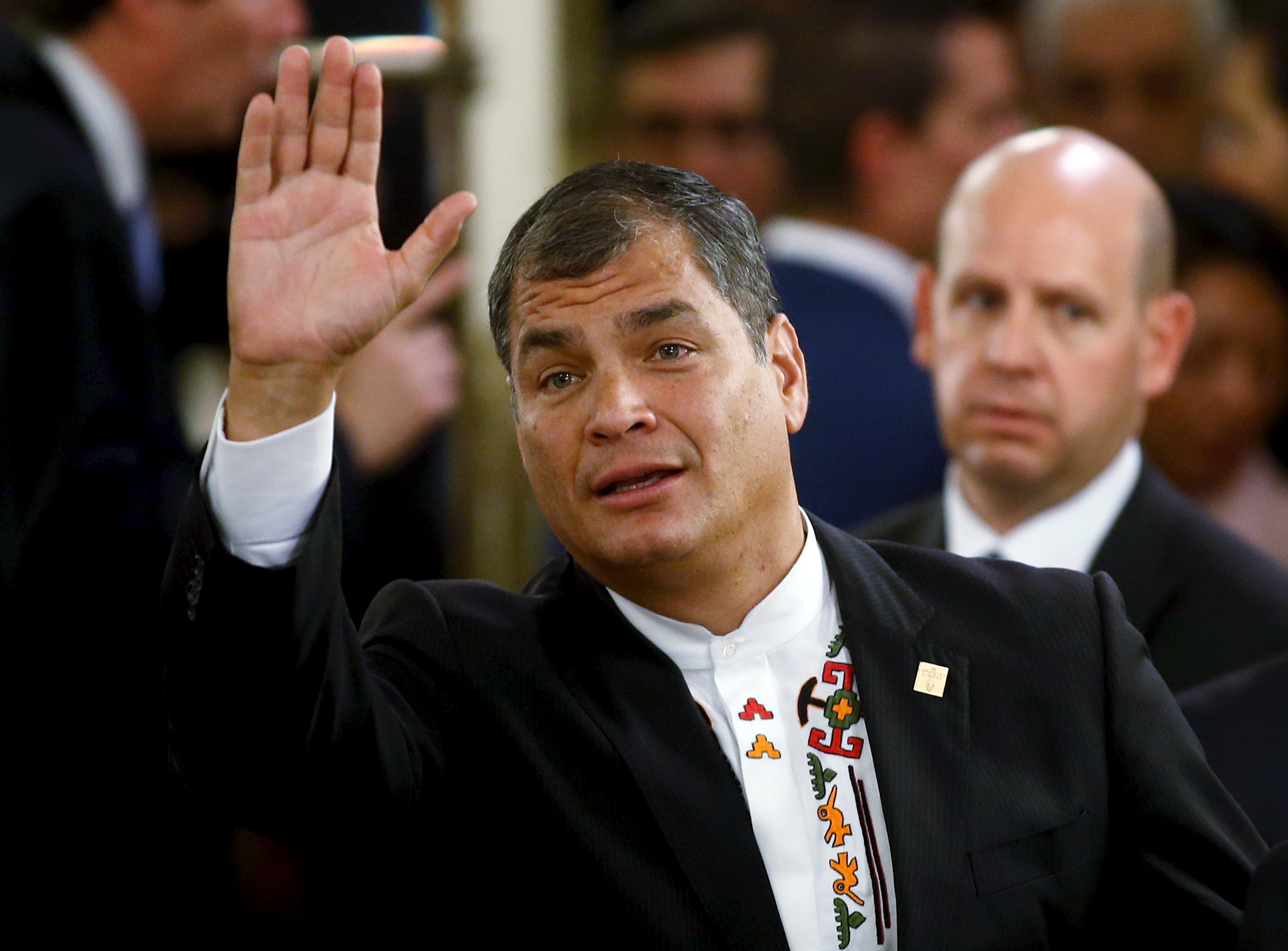 El presidente de Ecuador, Rafael Correa ocupa el cuarto lugar de popularidad en el mundo.