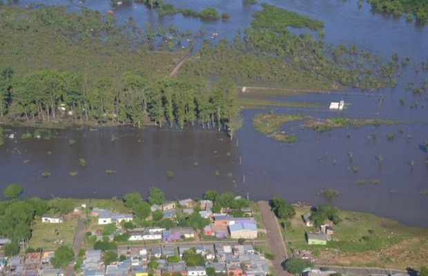 Uruguay es uno de los países de Suramérica más afectados por las inundaciones.