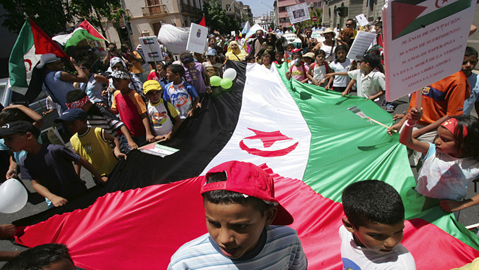 La población de la república árabe de Saharaui reclama por el apoyo internacional.