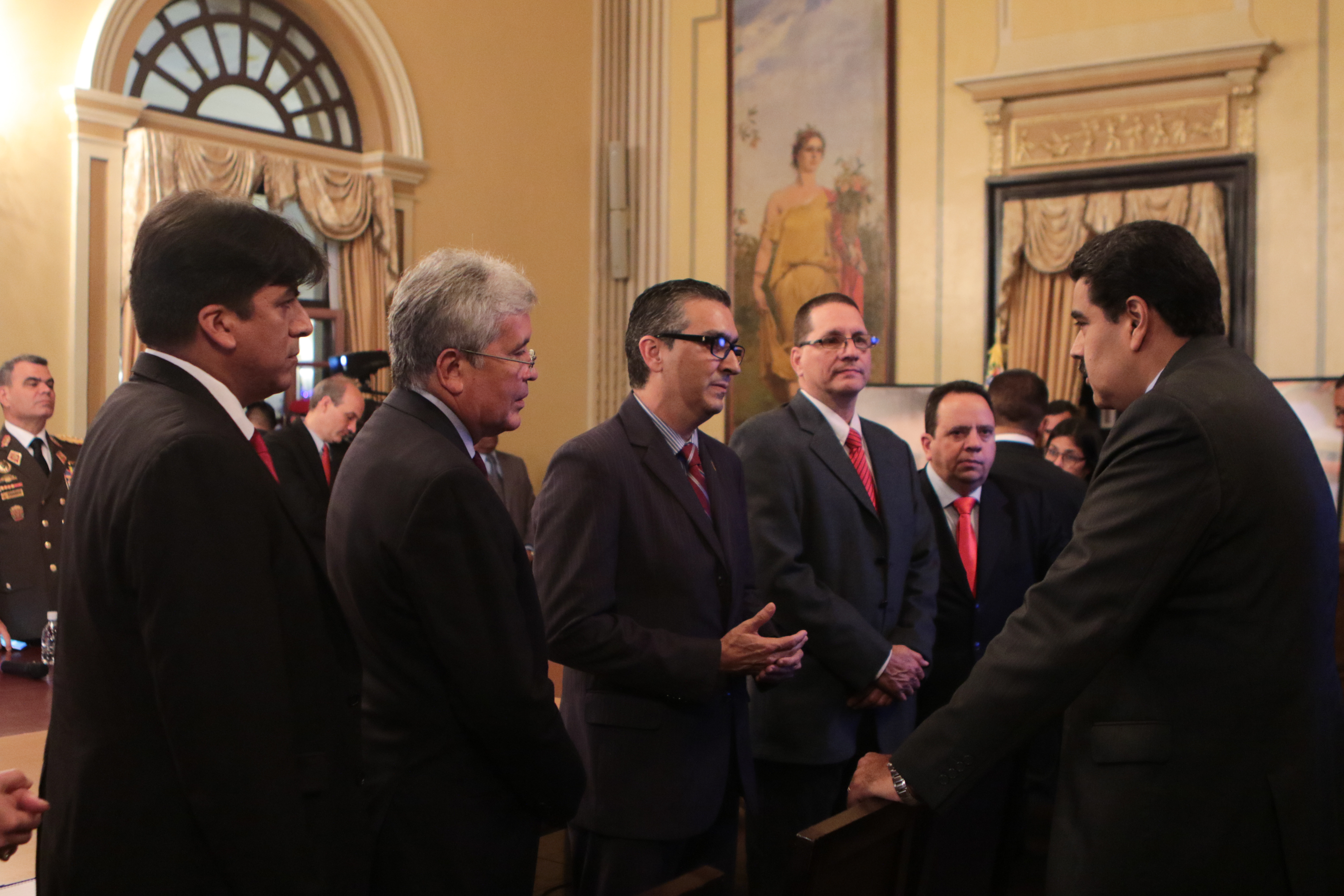 Presidente Maduro anuncia nuevo gabinete de gobierno.