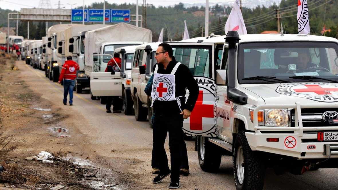 Los camiones con ayuda humanitaria ya están en el norte de Damasco y en las próximas horas llegarán al noroeste de Siria.