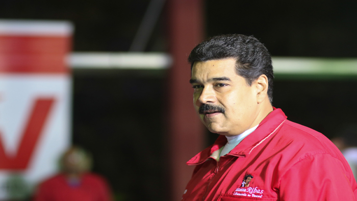 El presidente se encuentra con más de 100 mil trabajadores de la estatal petrolera venezolana.