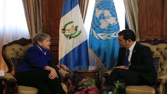 La Secretaria Ejecutiva indicó que Guatemala debe potenciar su desarrollo interno regional.