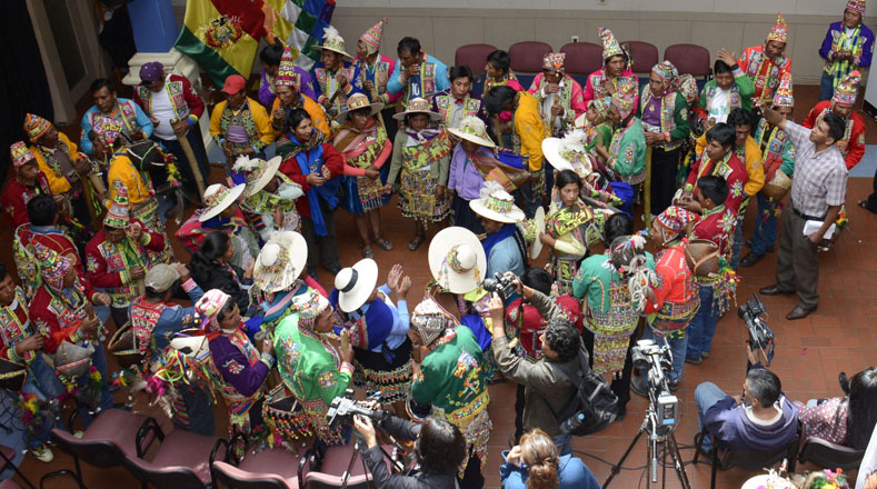 El presidente Evo Morales declarará a esa expresión patrimonio cultural e inmaterial del Estado, mediante una ley.