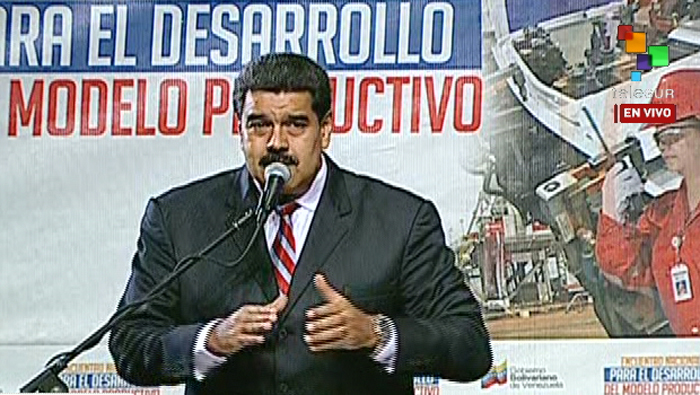 Nicolás Maduro instaló el Consejo Nacional de Economía Productiva.