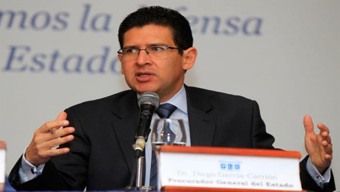 El Procurador General de Ecuador, Diego García, afirma que decisión de La Haya carece de argumento.