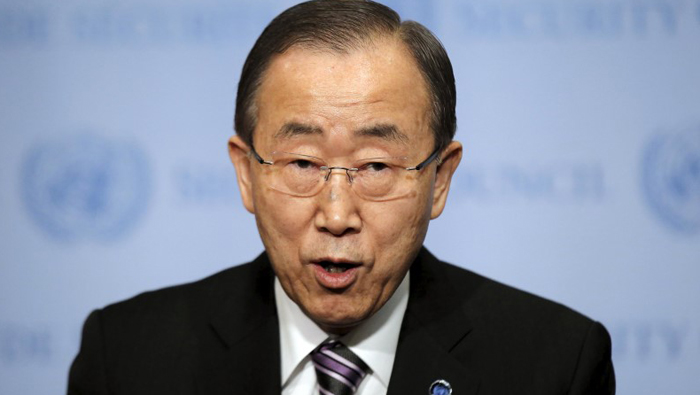 Ban Ki-moon exigió a las dos partes gestos concretos para desatascar el proceso de paz.