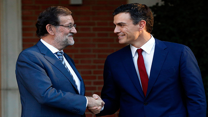 Mariano Rajoy y Pedro Sánchez negociaron nuevo gobierno en la Moncloa II