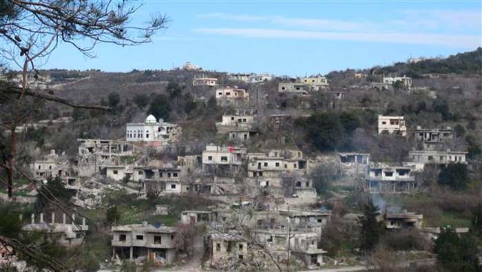 Las montañas de la provincia de Latakia fueron objeto de un ataque por parte de Turquía