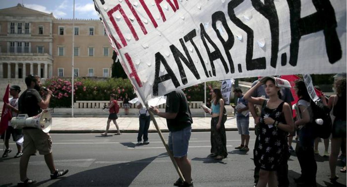 Los griegos marcharán hasta el Parlamento.