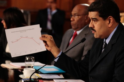 El presidente de Venezuela, Nicolás Maduro, en reunión de Consejo de Ministros ordenó la reestructuración en áreas de la economía.