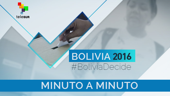 Minuto a minuto: Referendo en Bolivia