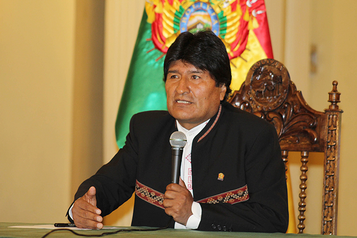 Evo Morales viene de una década de arrolladores triunfos en las urnas.